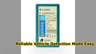 JUTAI Loop Detector LD100 LD102 Αξιόπιστη ανίχνευση οχήματος