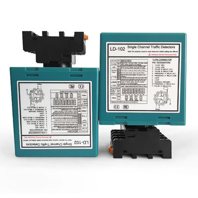 Εύκολη εγκατάσταση ανιχνευτής βρόχων οχήματος 12-24 VADC για τη διαχείριση χώρου στάθμευσης